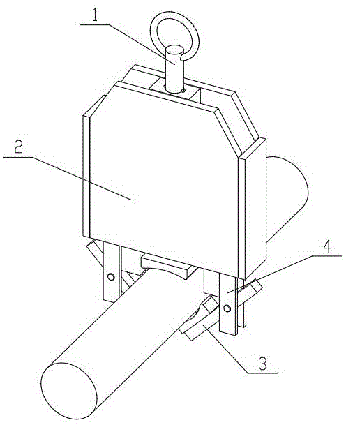 一种棒材类工件起重机专用吊具