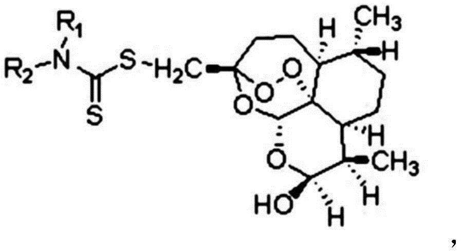 一种具有心脑血管疾病防治活性的青蒿素酯类化合物、其制备方法及其应用