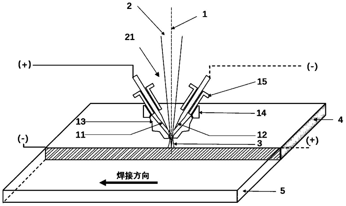 铝合金的复合焊接方法以及焊接头