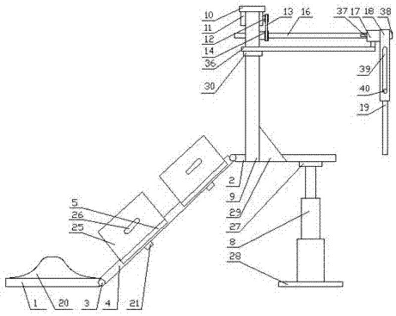 一种建筑施工用砖块卸料装置